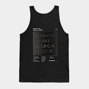 Alabama Shakes - Sound & Color Tracklist Album Tank Top